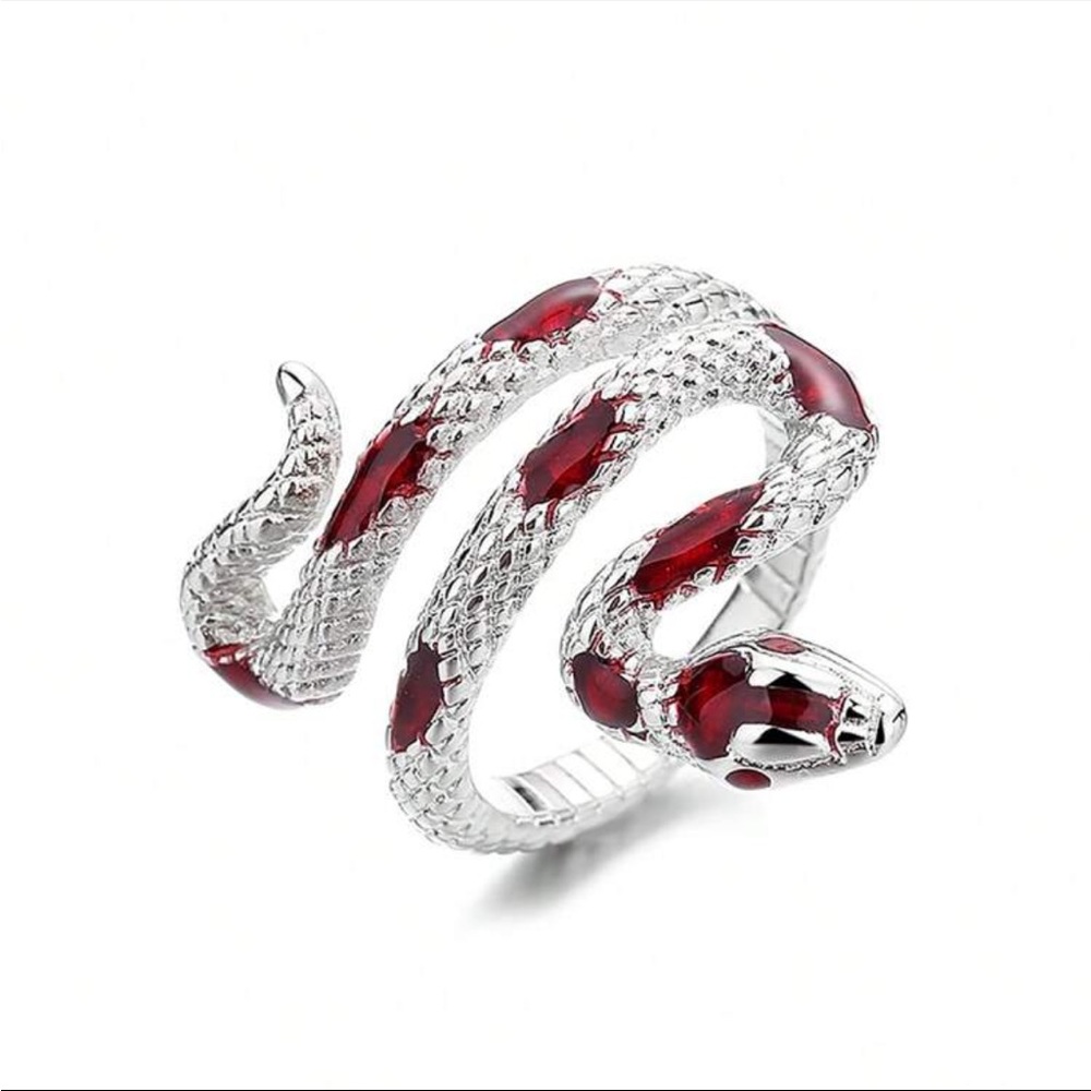 Luxe Wrap Snake Ring - Picture 2 of 5